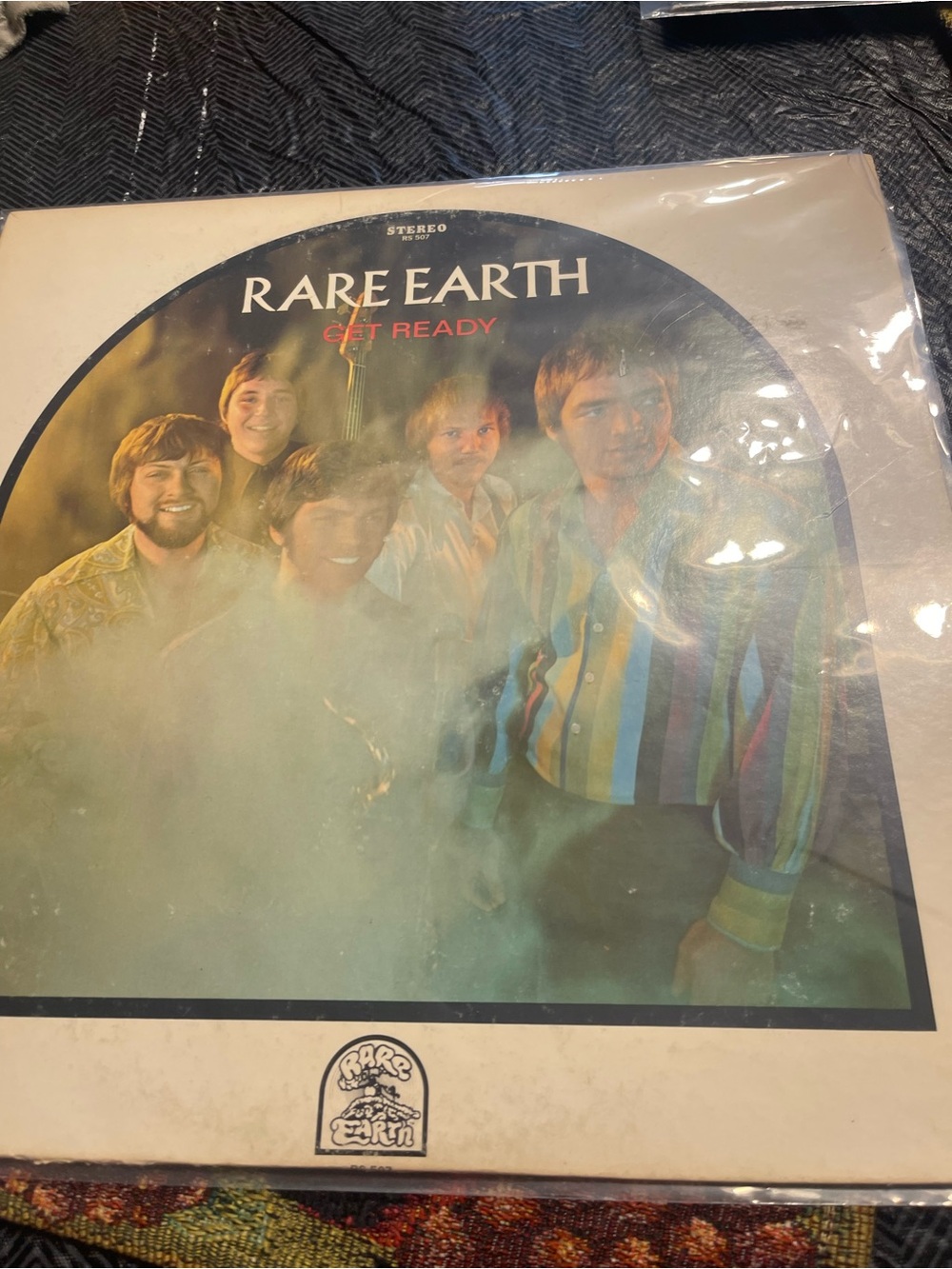 RARE EARTH GET READY VINYL LP 1969!!! RARE MOTOWN RECORDS Press VG